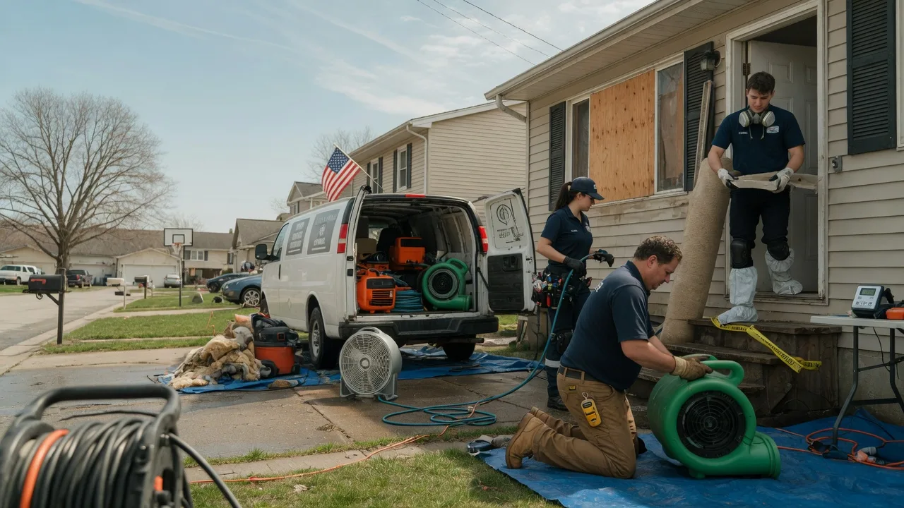 Water Damage Restoration in Berlin Center, OH near me